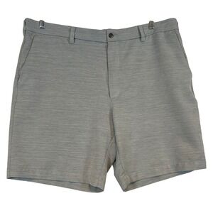 Callaway Mens Gray Heathered Performance Golf Shorts Size 40 Stretch Activewear